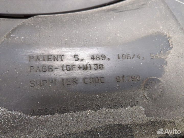 Вентилятор радиатора Chrysler PT Cruiser, 2009