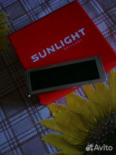 Зажим для бумажных купюр, посеребренный