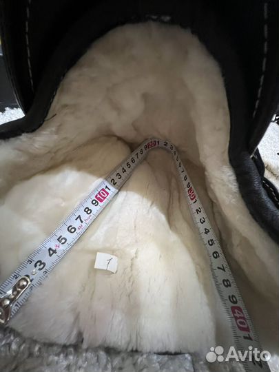 Меховая детская шапка. Мутон