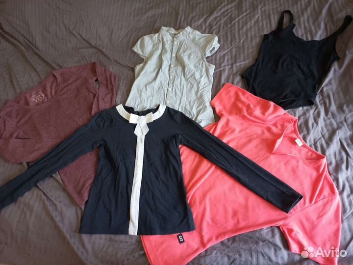 Два пакета вещей на девочку 10-12 лет
