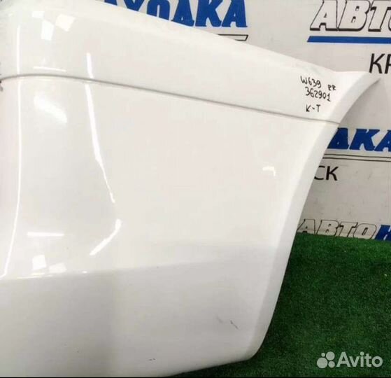 Клык заднего бампера Mercedes Vito Viano w639