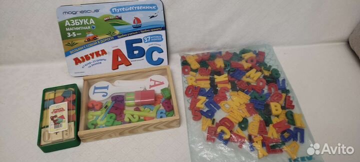 Магнитная азбука/счётный материал