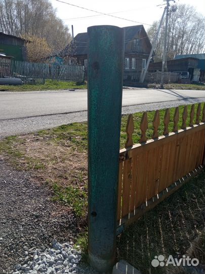 Ворота металлические, распашные бу