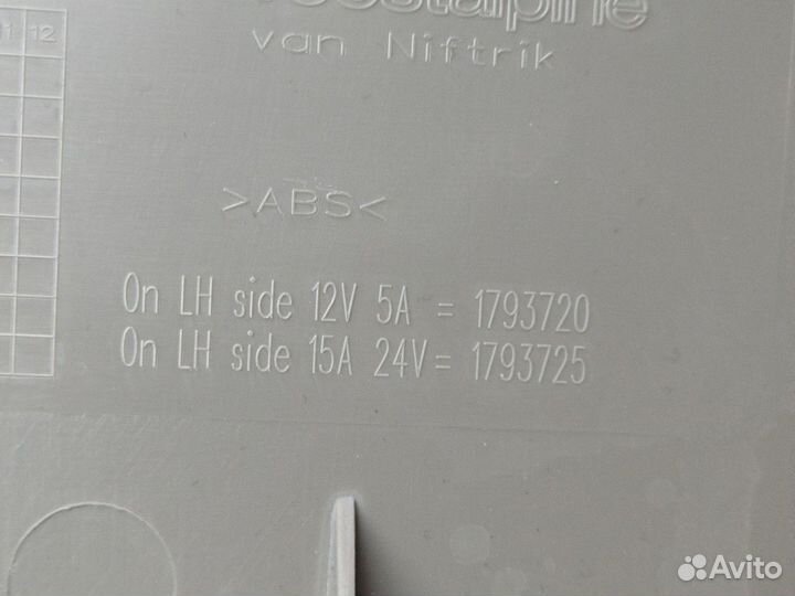 Полка панели приборов Daf XF105