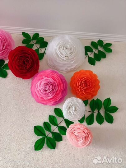 Цветы для фотозоны. Фотозона новая