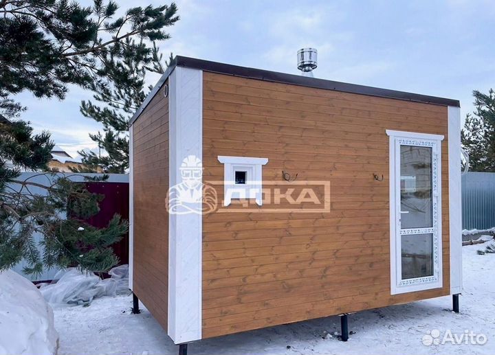 Баня деревянная