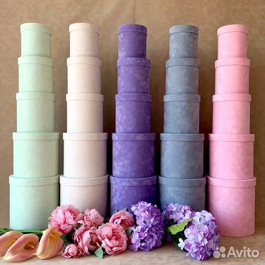 Шляпная коробка на заказ с лого