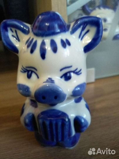 Гжель по знаку зодиака, зверюшки