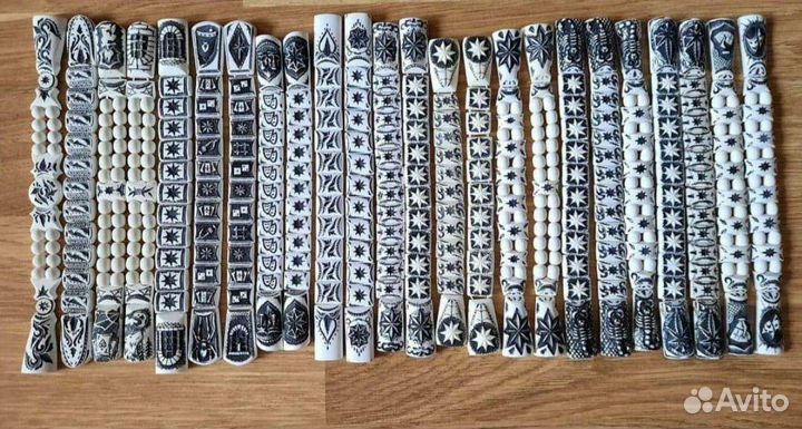 Чётки перекидные из смолы