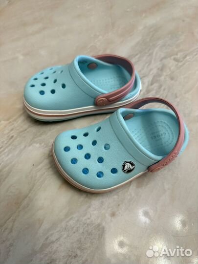 Детские тапочки crocs