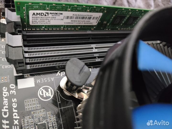 Материнская плата с процессором i5 4460
