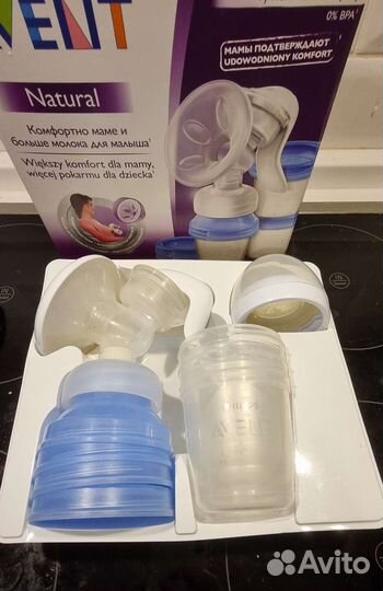 Ручной молокоотсос Philips avent Natural