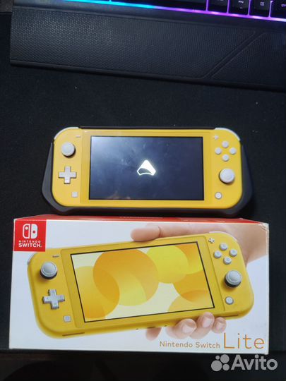 Nintendo switch lite Yellow Прошит чип hwfly
