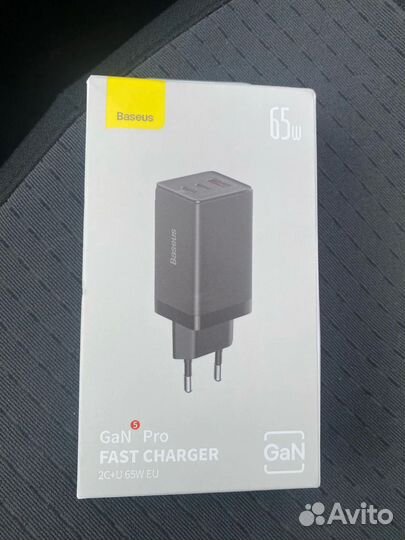 Сетевое зарядное устройство Baseus GaN5 Pro 65W