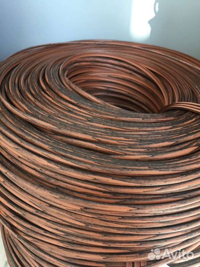 Искусственный полиротанг для плетения