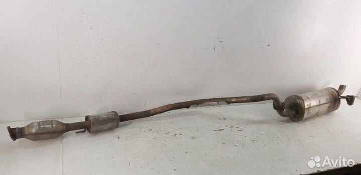 Глушитель задний Hyundai Solaris 1 2011-2017