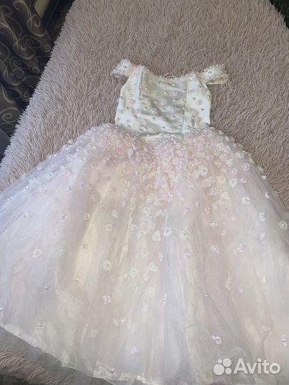 Новогоднее платье для девочки 134