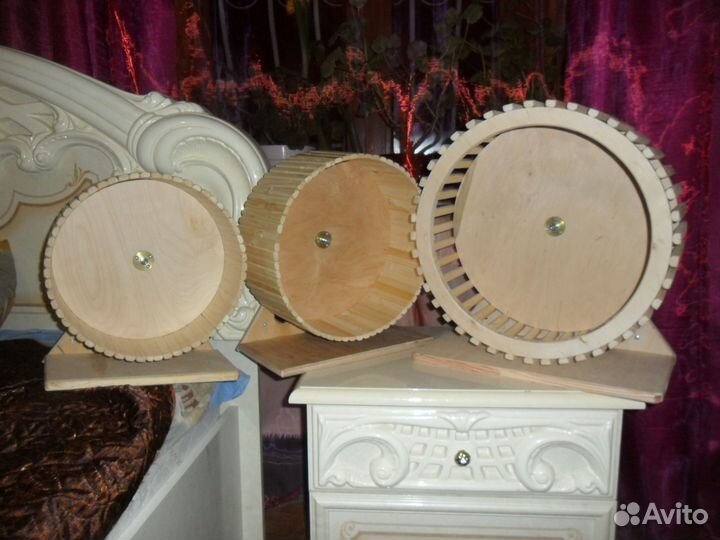 Колесо беговое. из дерева. Беговые тарелки