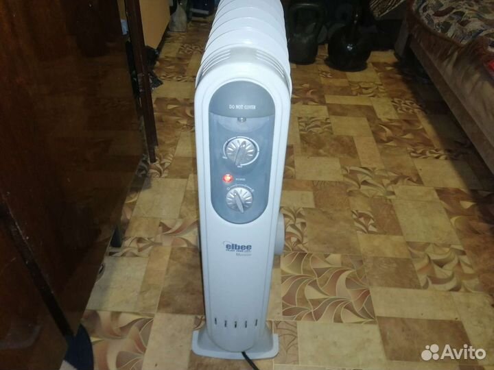 Масляный обогреватель электрический Elbee 1,5 кВт