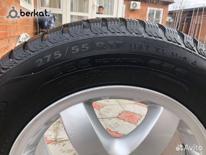 Зимняя колеса б/у r17 ml mersedes