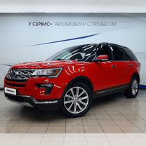 Ford Explorer 3.5 AT, 2018, 128 000 км, с пробегом, цена 2 750 000 руб.