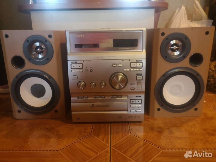 Музыкальный центр sony бу