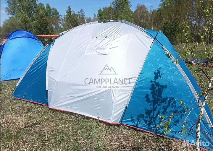Палатка 2-х комнатная, 4-х местная