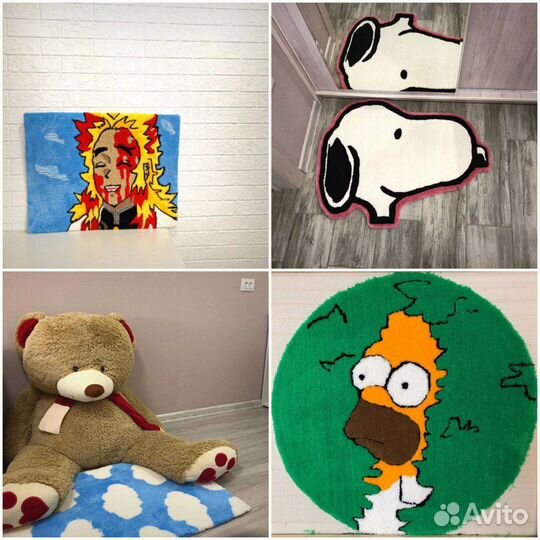 Тафтинговый ковер на заказ ручной работы