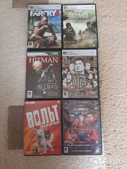 Игровые диски на пк