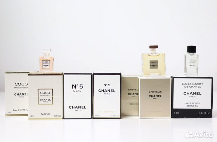 2 ч. Миниатюры парфюмерии Chanel Prada Serge и др