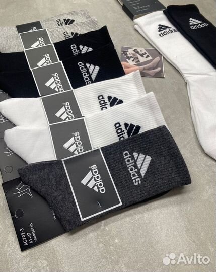 Носки adidas высокие