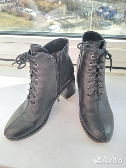 Ботильоны натуральная кожа 39