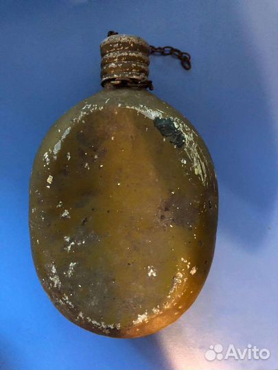 Фляжка старинная военная