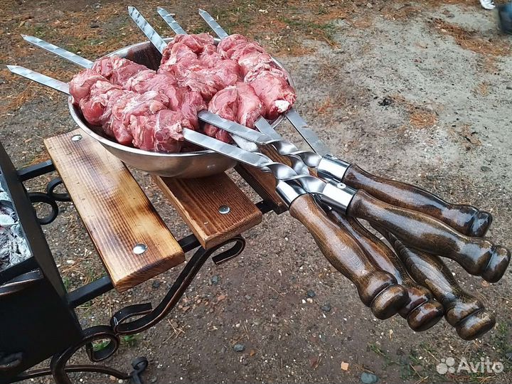 Шампура из нержавейки (не гнутся)