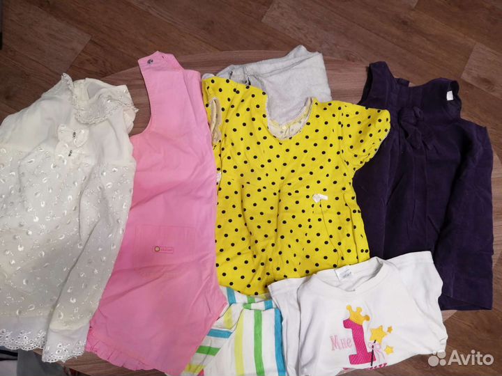 Детские вещи от 0 (пакетом для девочек)