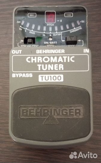 Тюнер гитарный Behringer