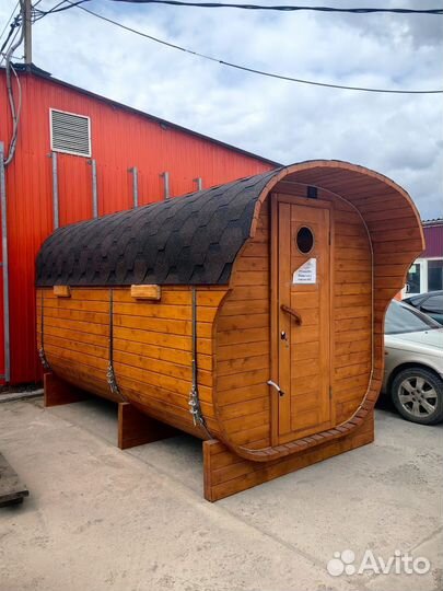 Баня-бочка 4 м. квадро