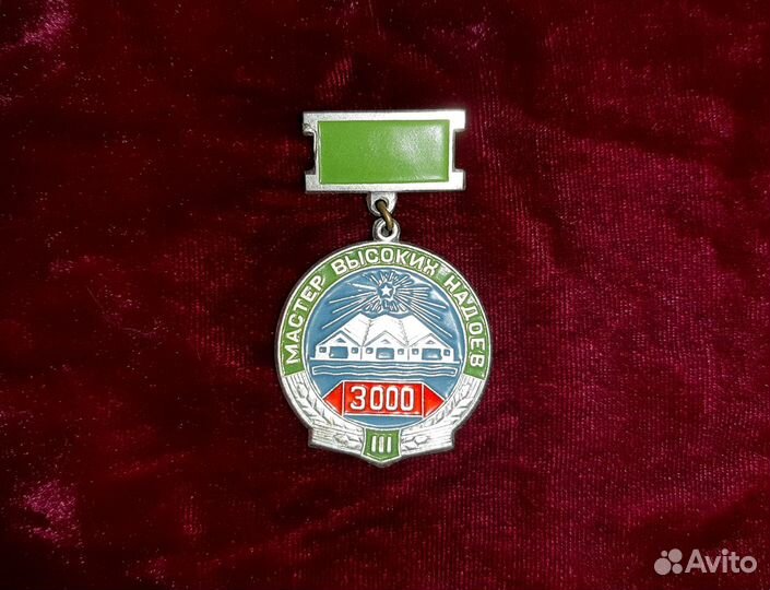 Значок Мастер Высоких Надоев 3000 III (3) Степень