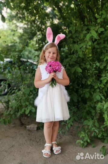 Костюм зайки на 4-7 лет