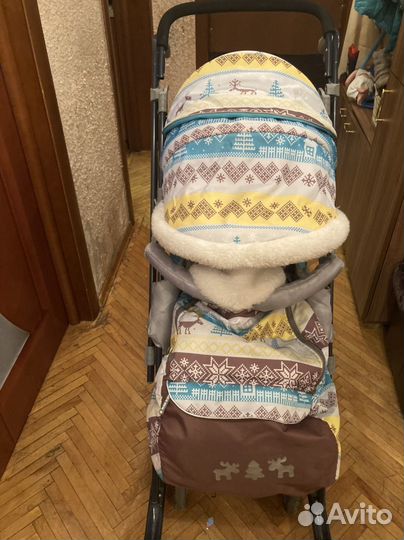 Санки коляска ника 7 8