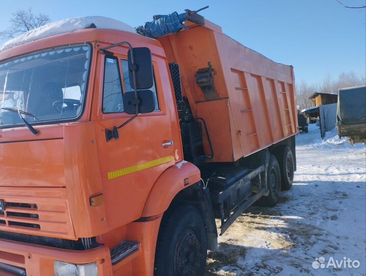 Самосвал 20 м³ КАМАЗ 6520, 2009