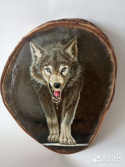 Картина на спиле в цвете 