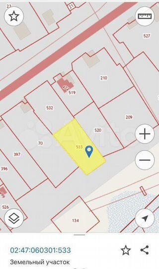 Участок 10,3 сот. (ИЖС)