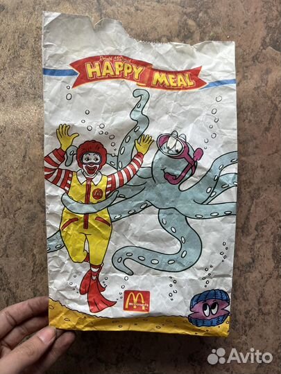 Пакет Happy meal 2001 года