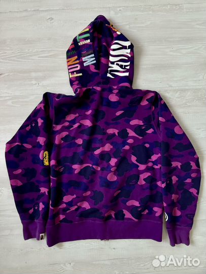 Зип худи a bathing ape (bape ) tiger camo