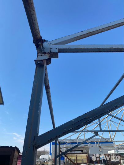 Продам каркас ангара бу