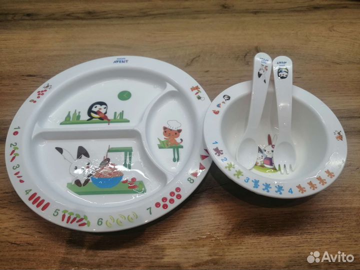 Набор детской посуды Avent