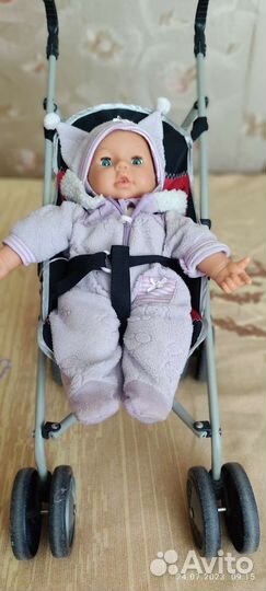 Коляска трость для кукол