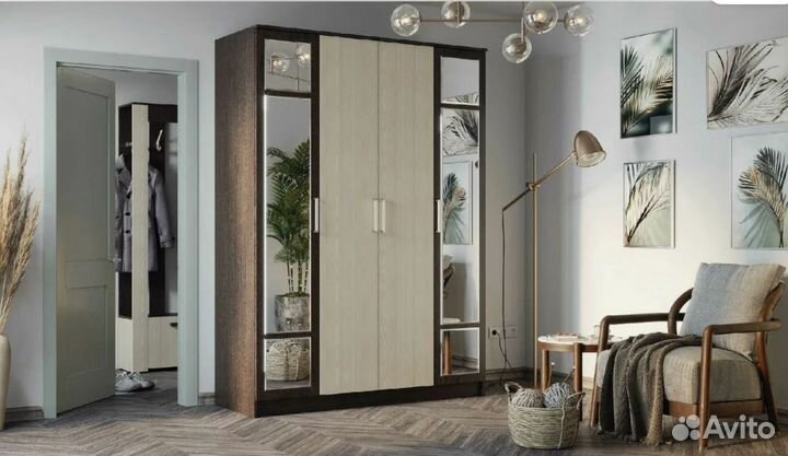 Шкаф Фиеста 4х дверный распашной