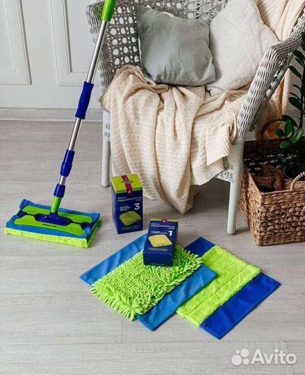 Швабра Универсальная aquamatic Гринвей